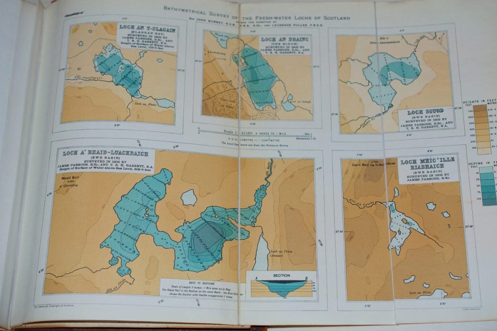 John Murray Scottish lochs maps 61