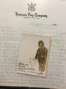 Isobel letter and photo (small)