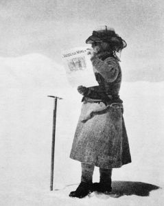 Photo by William Hunter Workman, 31st July 1912, on Siachen Glacier, Karakoram, at nearly 21,000 feet